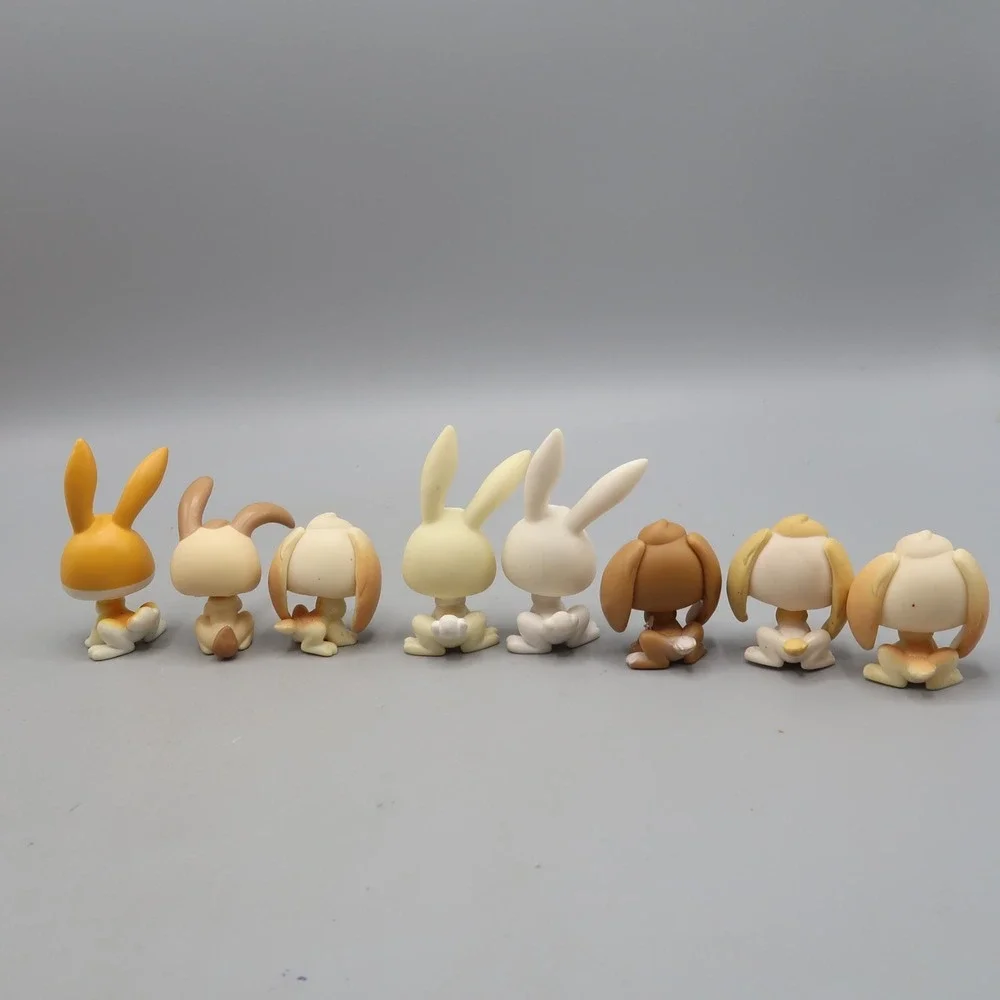 Authentic Vintage Littlest Pet Shop LPS Lot Rabbit Bunny pink magnet